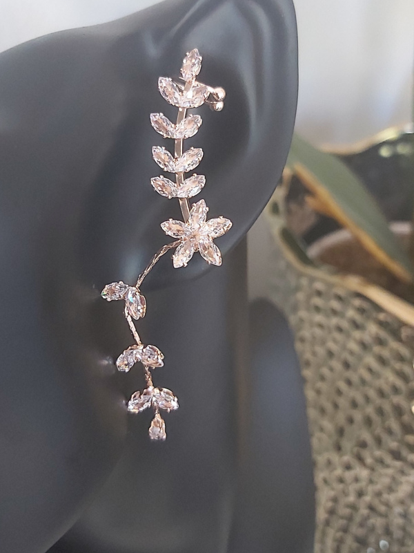 CZ Flower Earring