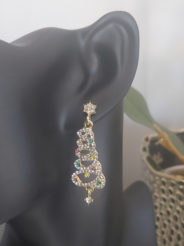 Christmas Tree Earrings